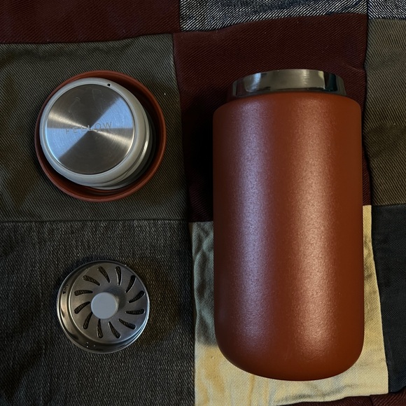 Sleek Brown Thermos - Picture 2 of 2